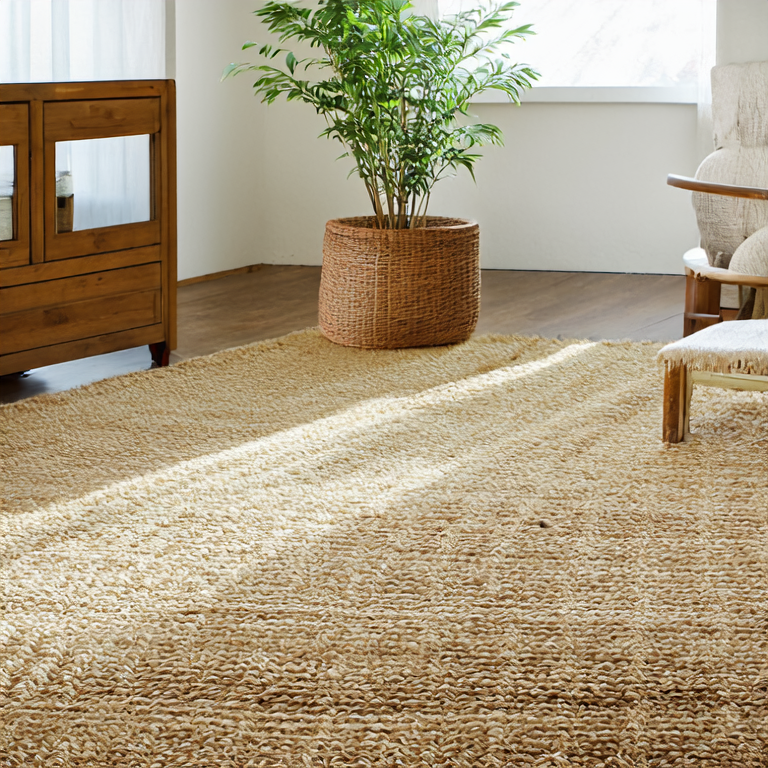 Natural Coco Mat and Jute Hemp Mat Installation